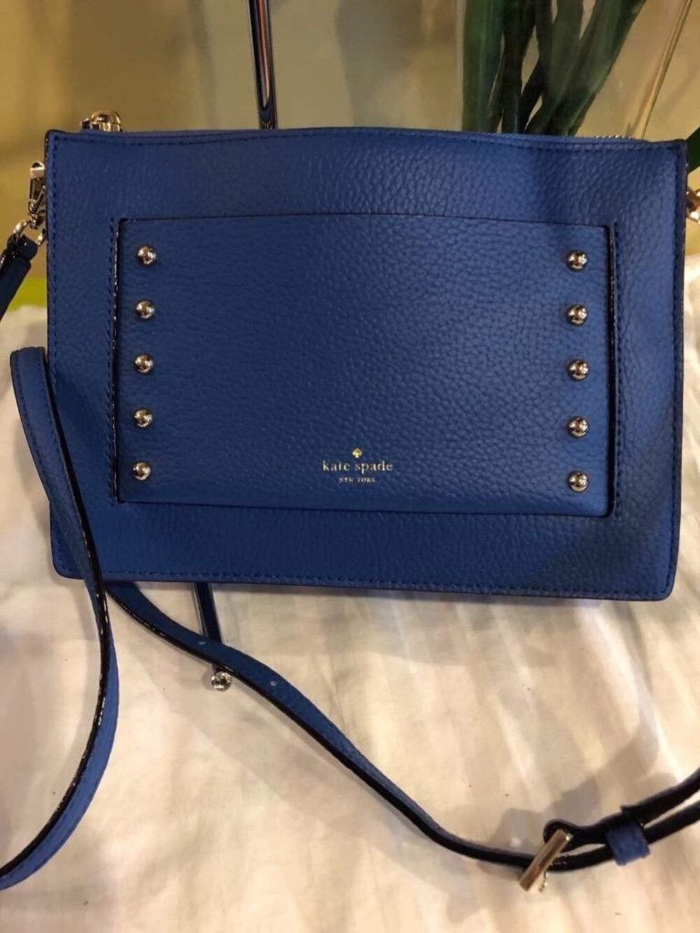 nwot Kate Spade On Purpose Studded Zip Crossbody ([u220